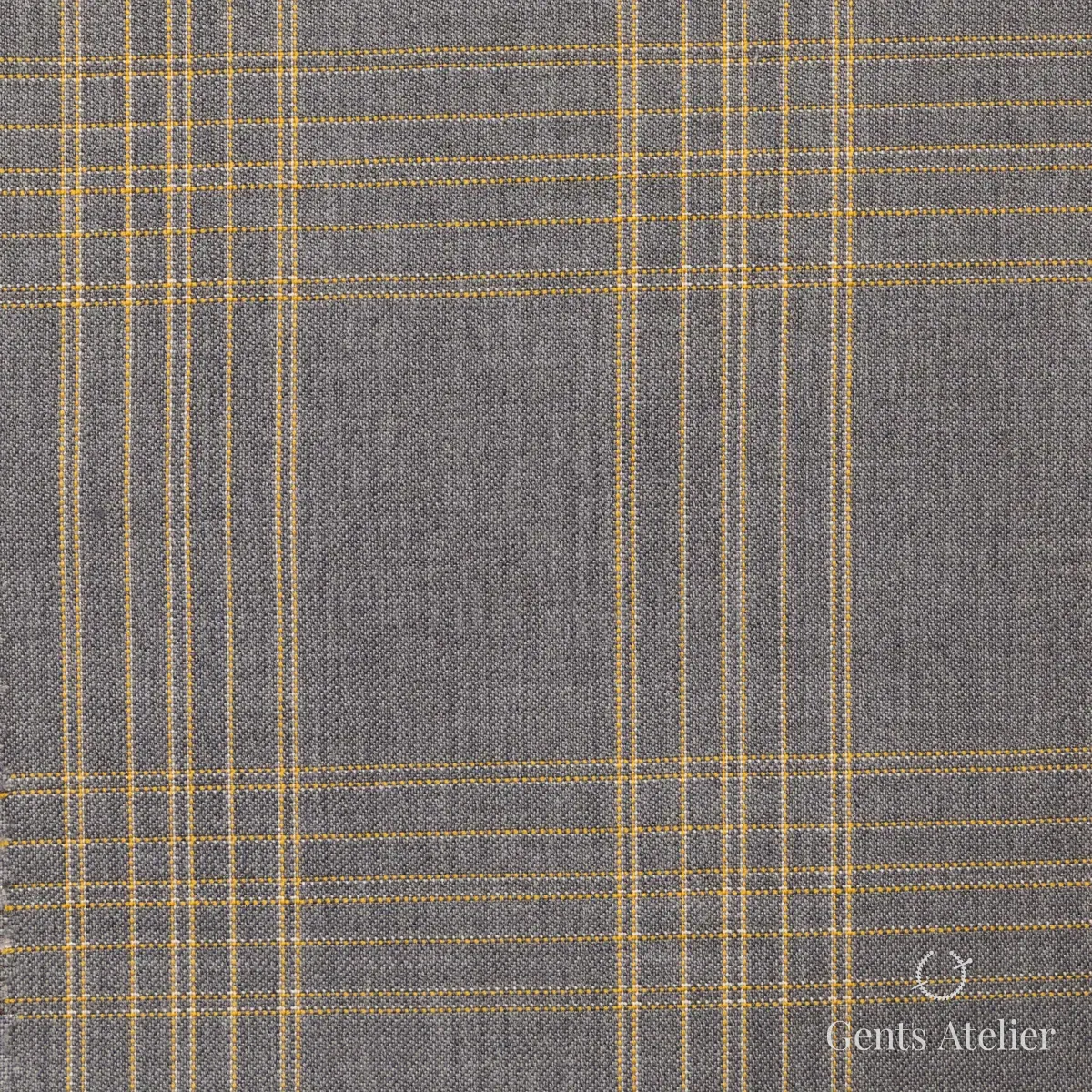 Костюм из Stylbiella 40128/141 — серый, 100% шерсть